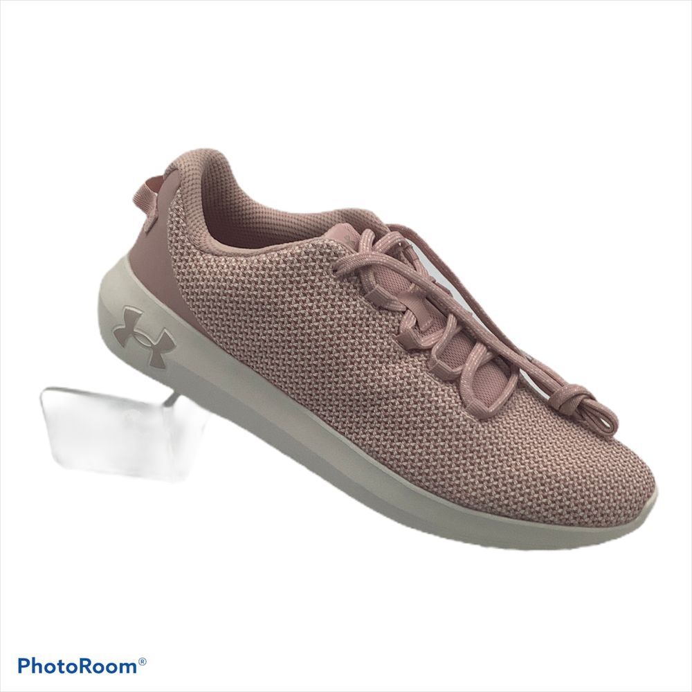 NWOB Women's Under Armour Pink‎ Ripple Sneakers Size 11 Number 3021490-600